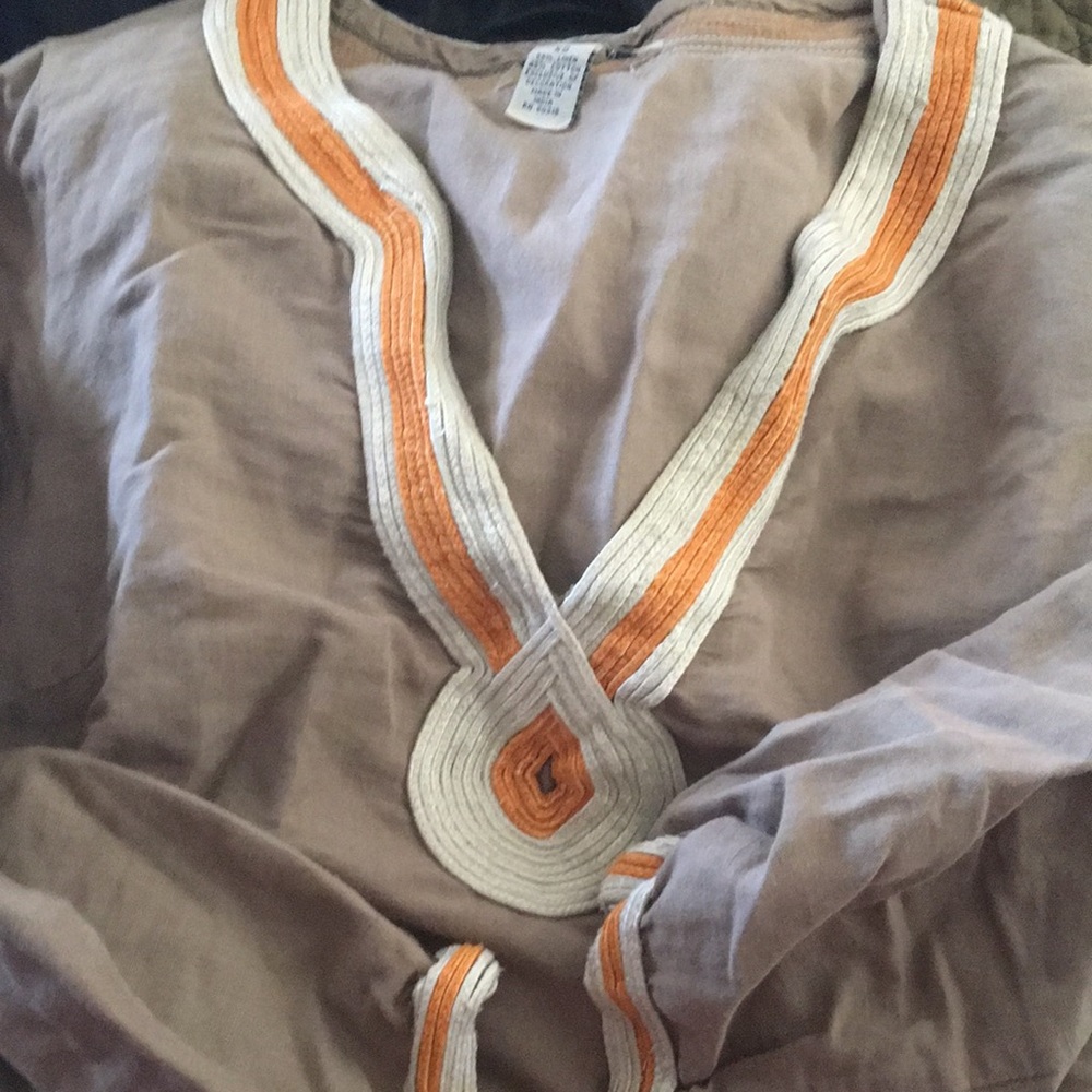 Linen dress tunic Lucky Brand